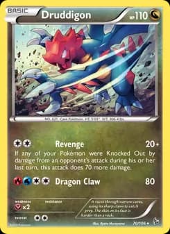 Druddigon — Flashfire — Rare
