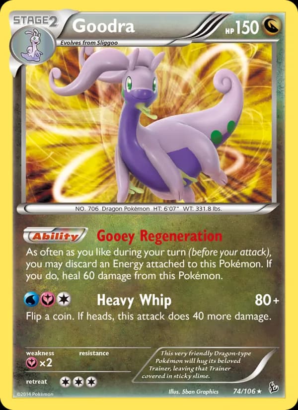 Goodra — Flashfire, Rare