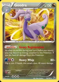 Goodra — Flashfire — Rare