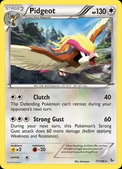 Pidgeot — Flashfire — Rare