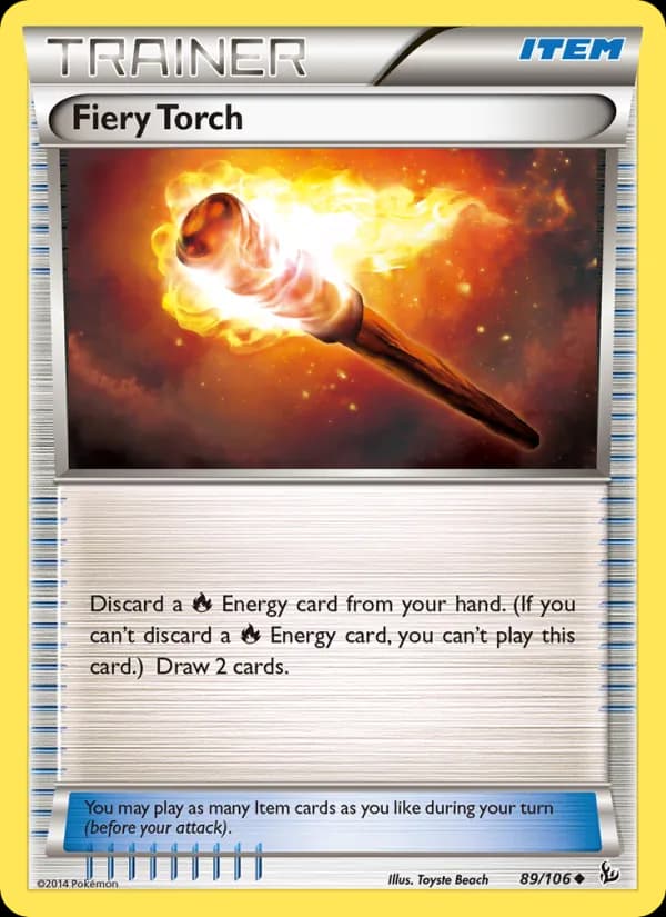 Fiery Torch — Flashfire, Uncommon