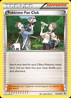 Pokémon Fan Club — Flashfire — Uncommon
