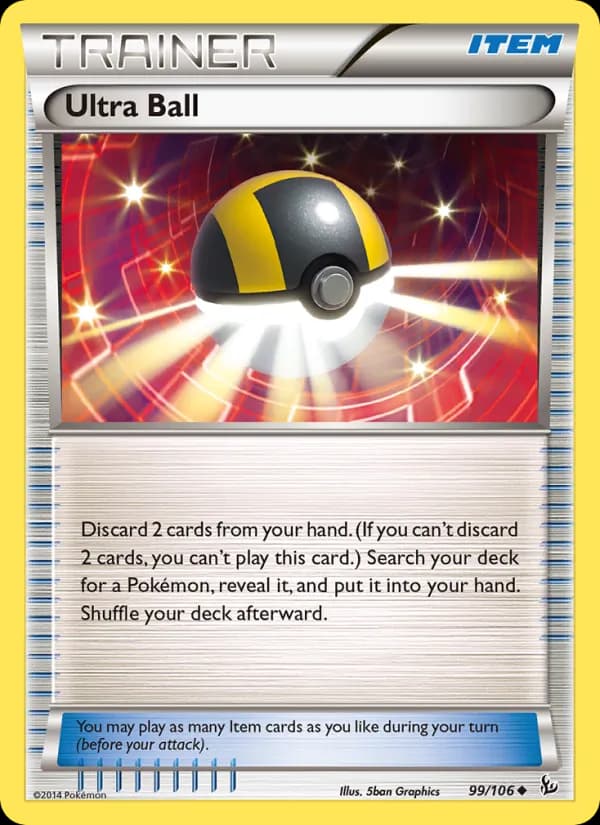 Ultra Ball — Flashfire, Uncommon