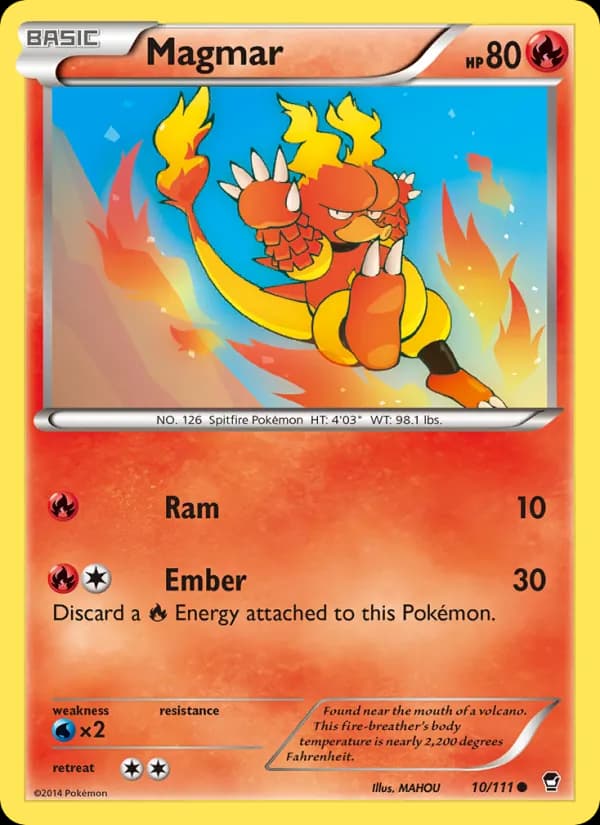 Magmar — Furious Fists, Common