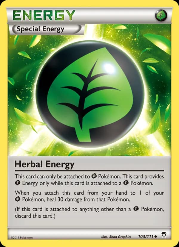 Herbal Energy — Furious Fists, Uncommon