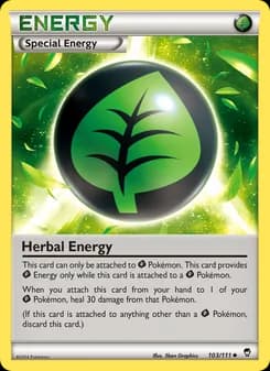 Herbal Energy — Furious Fists — Uncommon