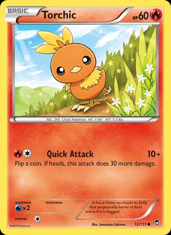 Torchic — Furious Fists, Common