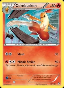 Combusken — Furious Fists — Uncommon