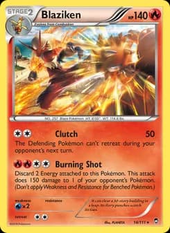 Blaziken — Furious Fists — Rare