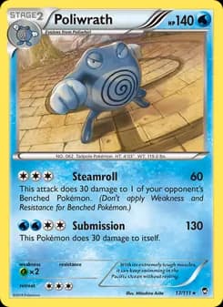 Poliwrath — Furious Fists — Rare