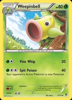 Weepinbell — Furious Fists — Uncommon