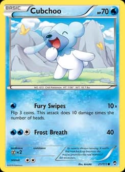 Cubchoo — Furious Fists — Common