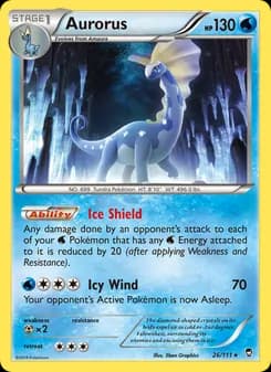 Aurorus — Furious Fists — Rare