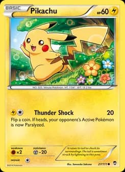 Pikachu — Furious Fists — Common