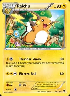 Raichu — Furious Fists — Uncommon