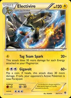 Electivire — Furious Fists — Rare