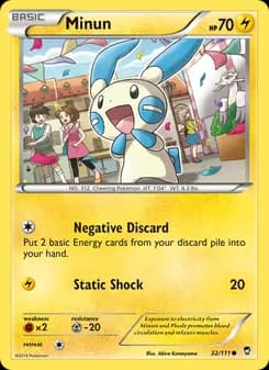 Minun — Furious Fists — Common