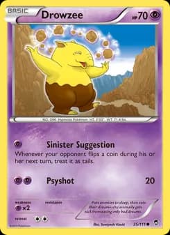 Drowzee — Furious Fists — Common