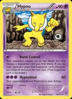 Hypno — Furious Fists — Rare