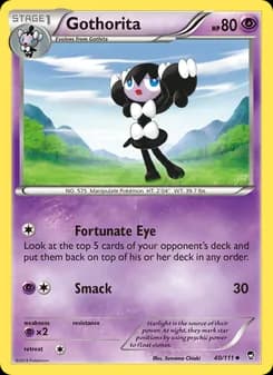 Gothorita — Furious Fists — Uncommon