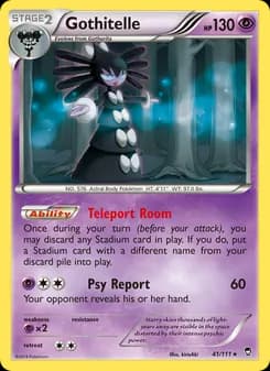 Gothitelle — Furious Fists — Rare