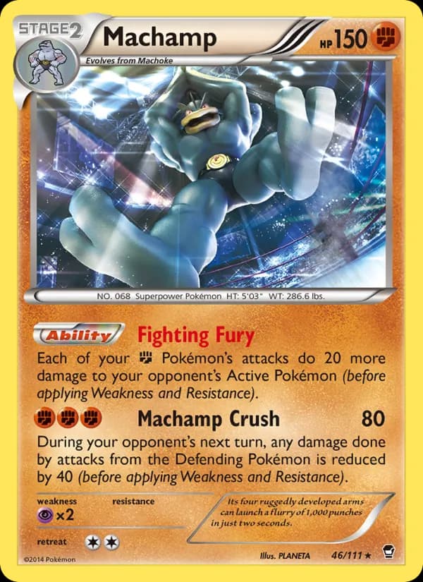 Machamp — Furious Fists, Rare