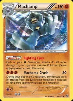 Machamp — Furious Fists — Rare