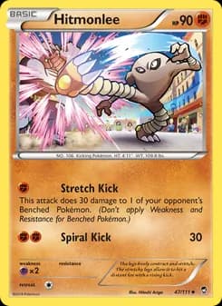 Hitmonlee — Furious Fists — Uncommon