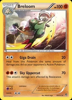 Breloom — Furious Fists — Rare