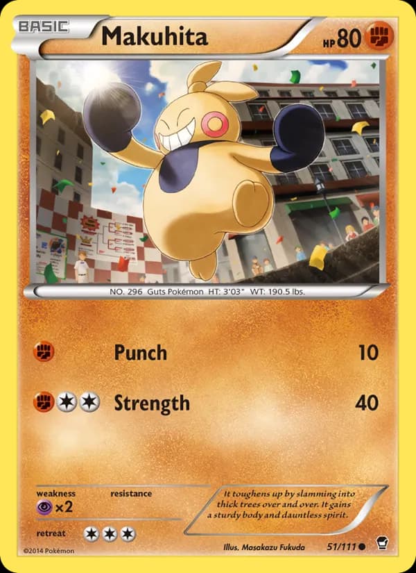 Makuhita — Furious Fists, Common