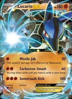 Lucario EX — Furious Fists — Ultra Rare
