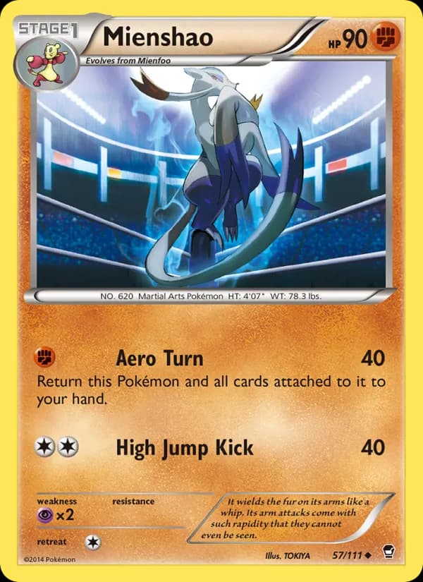 Mienshao — Furious Fists, Uncommon
