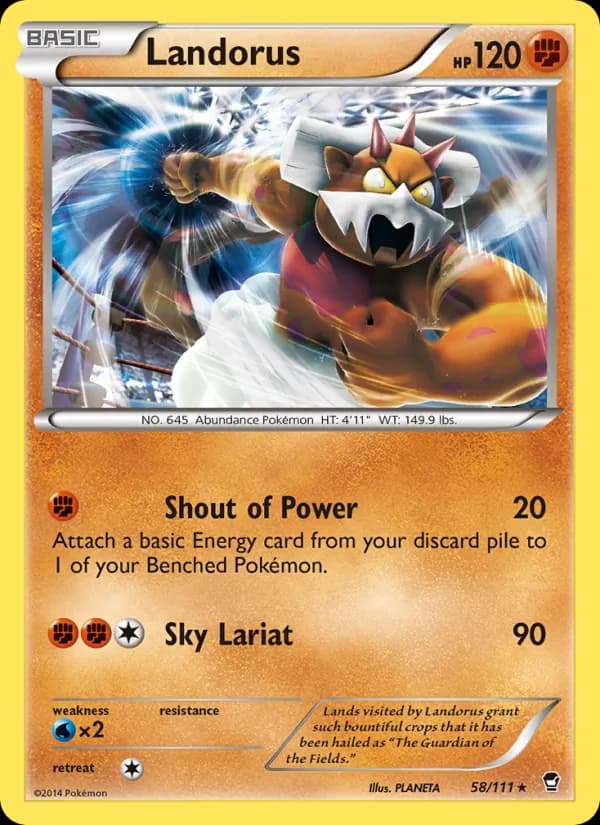 Landorus — Furious Fists, Rare