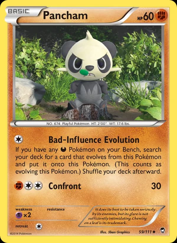 Pancham — Furious Fists, Uncommon