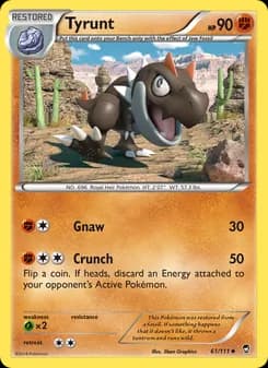 Tyrunt — Furious Fists — Uncommon