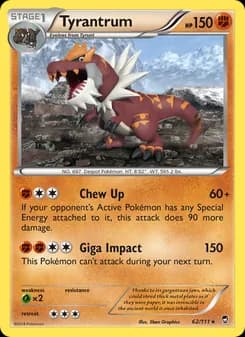 Tyrantrum — Furious Fists — Rare