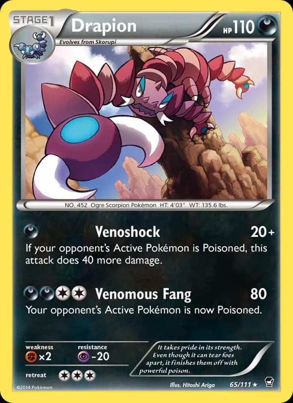 Drapion — Furious Fists, Rare