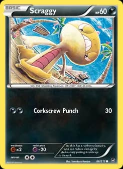 Scraggy — Furious Fists — Common