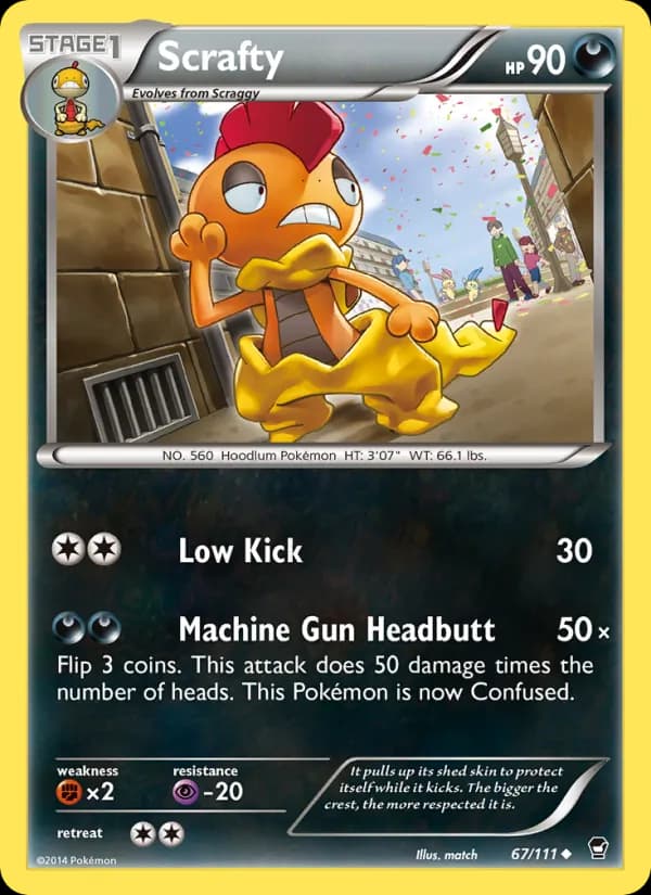 Scrafty — Furious Fists, Uncommon