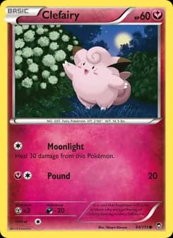 Clefairy — Furious Fists — Common