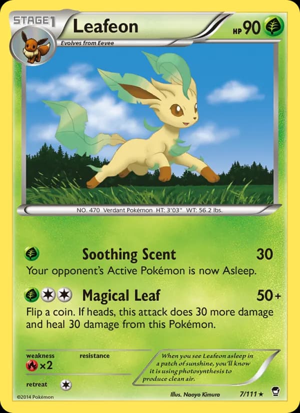 Leafeon — Furious Fists, Rare