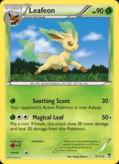 Leafeon — Furious Fists — Rare