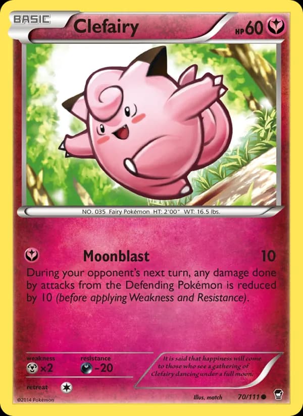 Clefairy — Furious Fists, Common