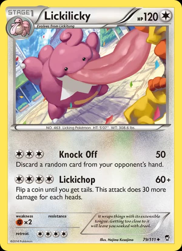 Lickilicky — Furious Fists, Uncommon