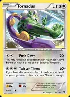 Tornadus — Furious Fists — Rare