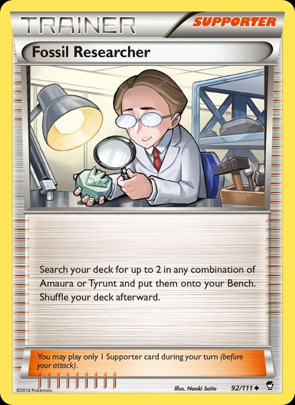 Fossil Researcher — Furious Fists, Uncommon