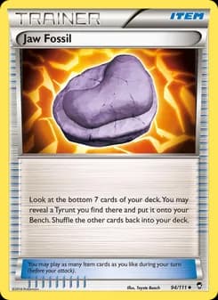 Jaw Fossil — Furious Fists — Uncommon