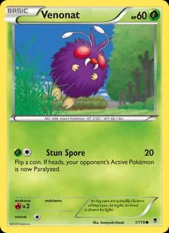 Venonat — Phantom Forces — Common
