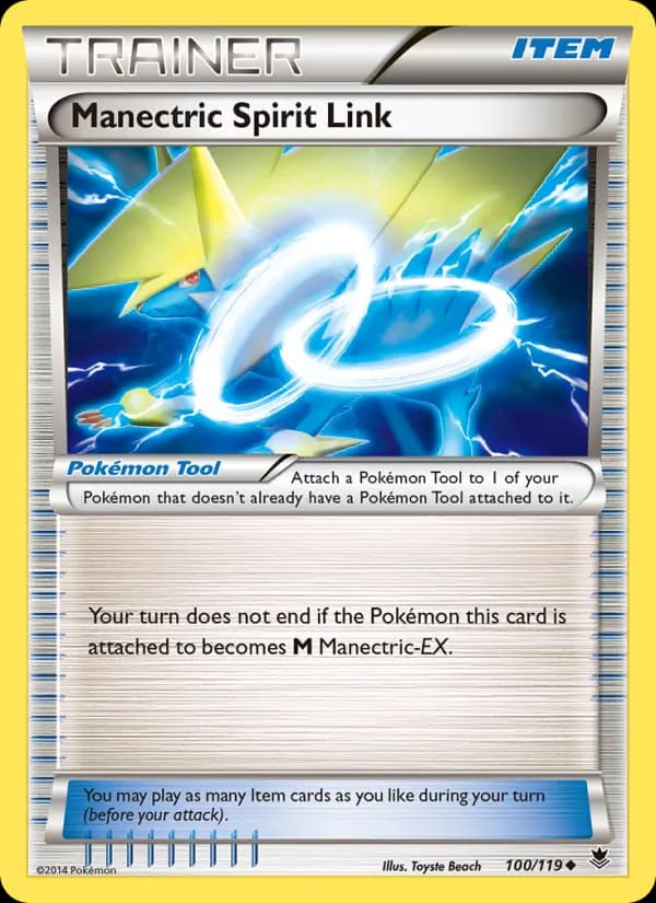 Manectric Spirit Link — Phantom Forces, Uncommon