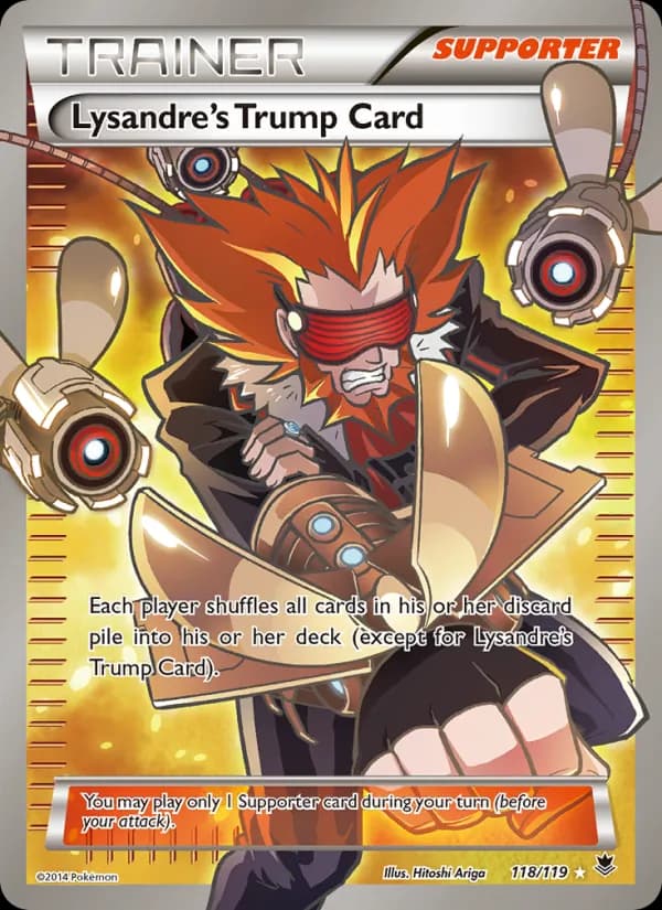 Lysandre's Trump Card — Phantom Forces, Ultra Rare